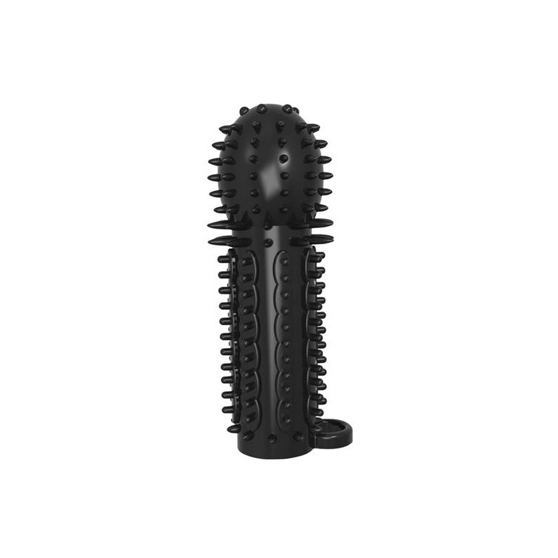 Superme Gaine de pénis Nubby 14.5 x 4.8cm Noire